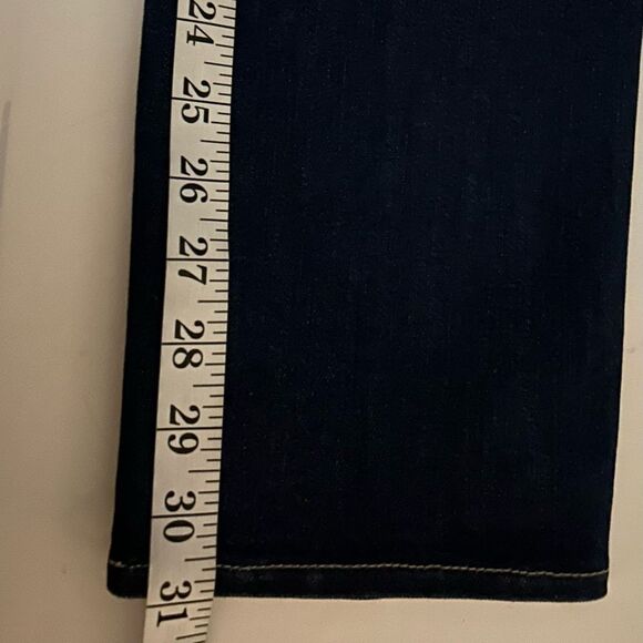 L’Agence Harrison Dark Wash Slim Straight Leg Jeans Size 25 New with Tags - Picture 3 of 9